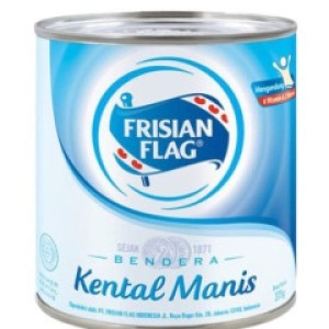 Susu Kental Manis Putih (Kaleng) Frisian Flag