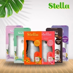 Stella Pengharum Ruangan Elektrik 225 ml