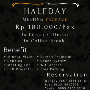 PAKET HALFDAY