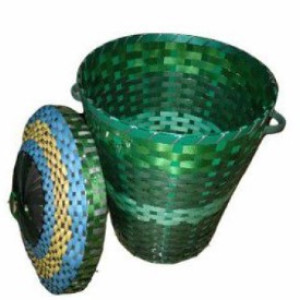 Keranjang Sampah Anyam