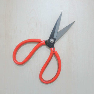 Gunting Kodok 21 CM Besar Gagang Merah