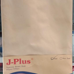 Amplop Coklat J-Plus F4