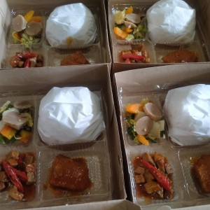 Nasi Box Paket Bistik