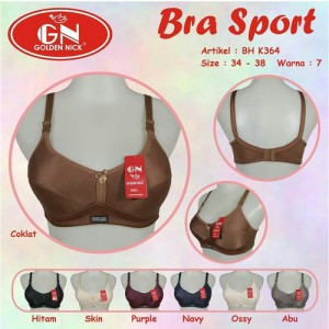 Bra/BH Sports Golden Nick | Uk. 32-38 Cup A, B, C