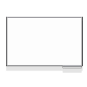 Papan Tulis Whiteboard Deli Uk 80 x 120cm