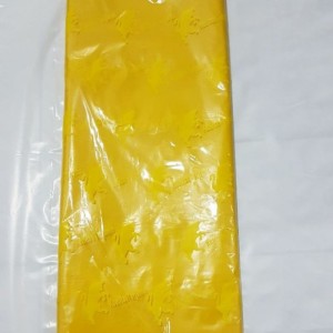 Kantong Plastik PE Kuning 80 x 100 x 0,03 Pack Isi 50 Lembar