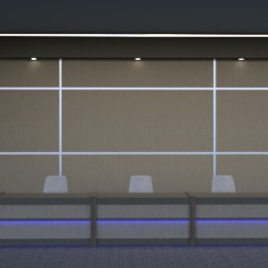 Back Drop Ruang Rapat 14 x 3.5 m