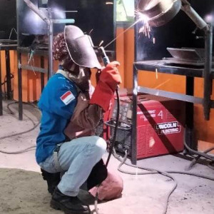 Bahan Pelatihan Pengelasan Pipe Welder SMAW 6G UP Hill/Hlo 45