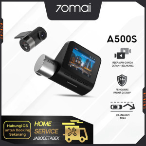 70mai Dash Cam Pro Plus A500s Set 1944P GPS ADAS(Front +Rear Camera) Dashcam Mobil
