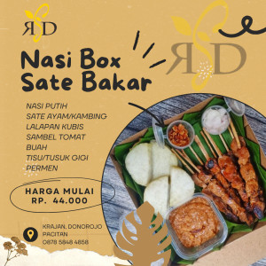 Nasi Box Sate Bakar