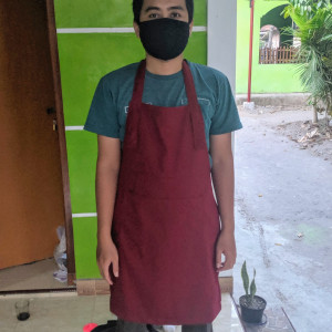 Celemek Apron Custom Sablon