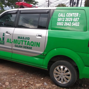 SS Cutting Stiker Mobil Suzuki APV (Custom)