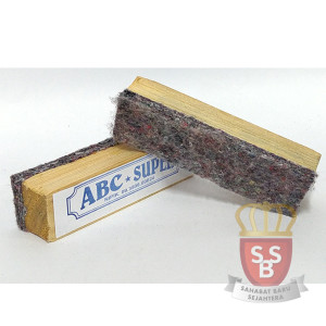 PENGHAPUS KAYU PAPAN TULIS KAPUR ABC