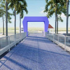 Partisi Besi Pembatas