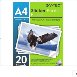 Kertas Sticker A4 V-tec