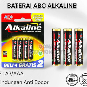 Baterai Alkaline AAA