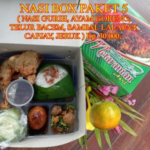NASI BOX PAKET 5