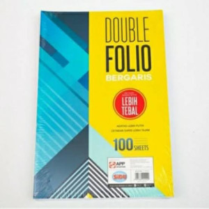 SIDU KERTAS DOUBLE FOLIO BERGARIS 70-GSM