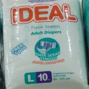 DIAPERS DEWASA  (L) MERK IDEAL
