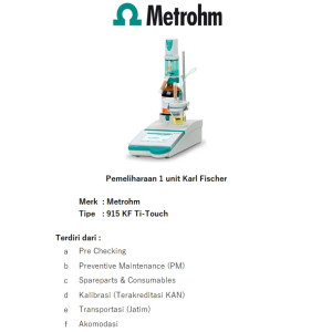 Pemeliharaan Karl Fischer - 915 KF Ti-Touch
