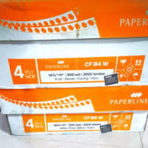 Kertas Continous form NCR 4 ply Paperline