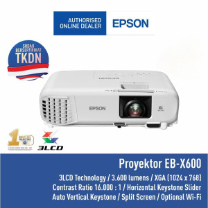 Proyektor Epson EB-X600