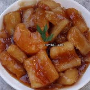 Snack Singkong Saus Gula Merah