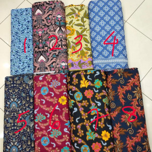Kain Bahan Motif Batik  /meter