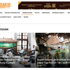 Advertorial Berita Sidoarjonews.id - Kominfo Juli 2025 (Paket 2)