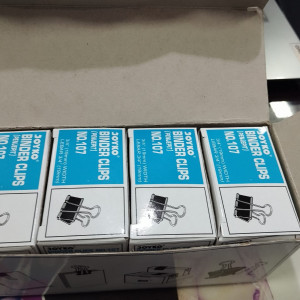 Joyko Binder Clips 107 ( 1 Gross)