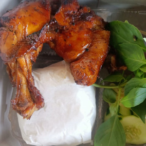 Nasi Ayam Bakar/Goreng
