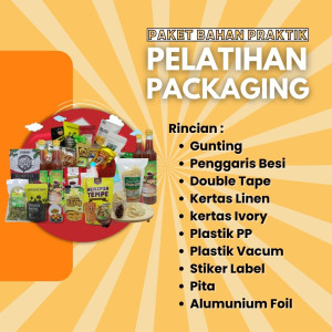 Paket Bahan Praktik - Pelatihan Packaging