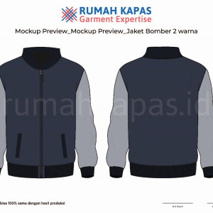 Jaket Bomber Custom