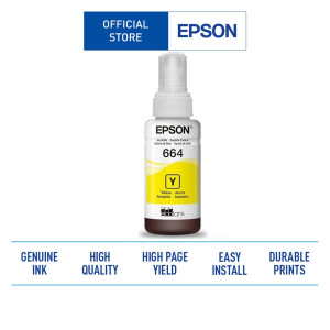 Tinta Epson 664 Yellow (T6644)