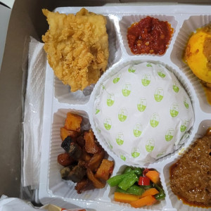 Nasi kotak paket G