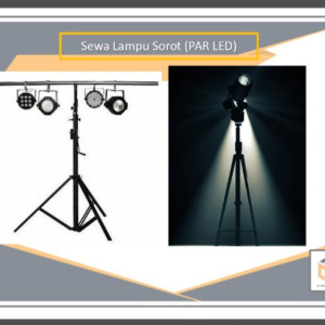 Sewa Lampu Sorot (PAR LED)