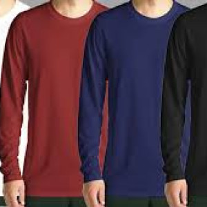 Kaos Lengan Panjang Polos