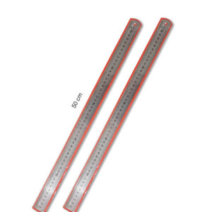 KENKO PENGGARIS BESI STAINLESS STEEL RULER 50 CM