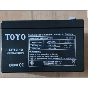 Toyo battery 12V/12H