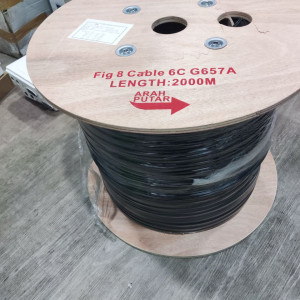 Kabel Udara Fiber Optik 6 core