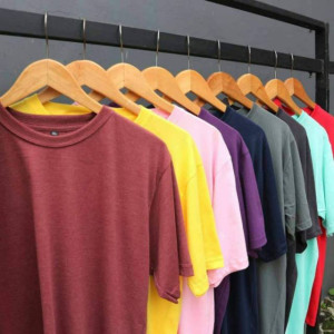 Kaos Polos Merk Lokal