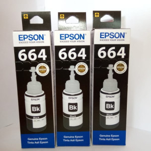 Tinta Printer EPSON T664 Black
