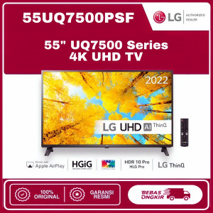 TV LED LG 55UQ7500PSF 55 inch UQ7500 DIGITAL 4K UHD SMART TV