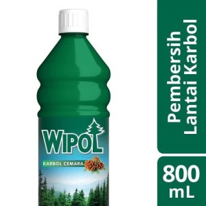 Karbol Botol 800 mL WIPOL - Aroma Cemara