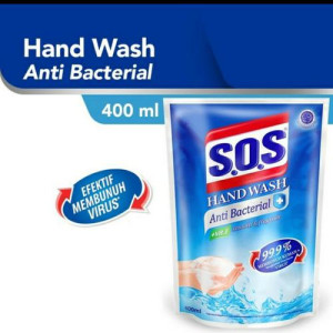 SOS SABUN CUCI TANGAN REFILL 400 ML
