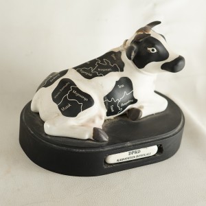 SOUVENIR PATUNG SAPI LEMBU SORA MINIATUR - SOUVENIR KERAMIK