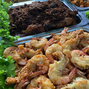 Paket makan prasmanan VIP