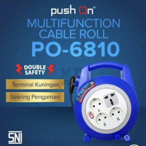 Kabel Roll 10M Merk Push ON