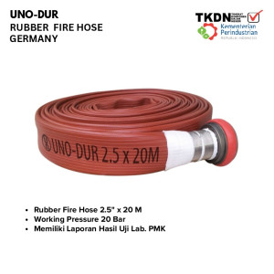 SELANG PEMADAM RUBBER 2,5"X20M WP 20 BAR