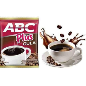 Kopi hitam+gula abc plus gula